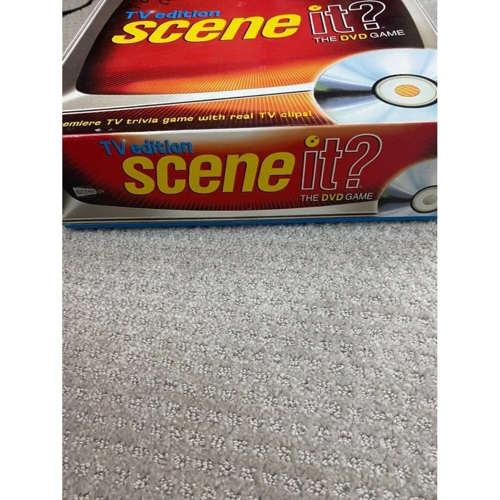 Screenlife Scene It? TV Edition The DVD Game Complete Board Game